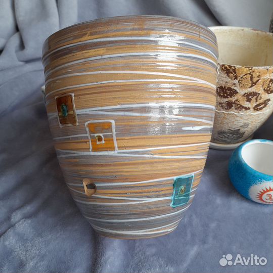 Горшок керамический бу