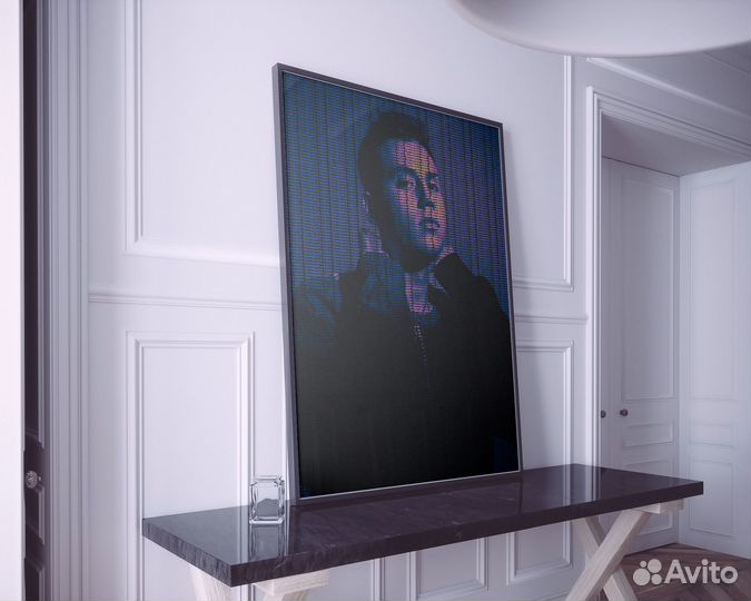 Картина из букв - креативный подарок