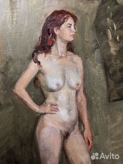 Живопись. Ню. Обнаженная маслом