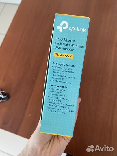 Сетевой адаптер tp-link TL-WN722N