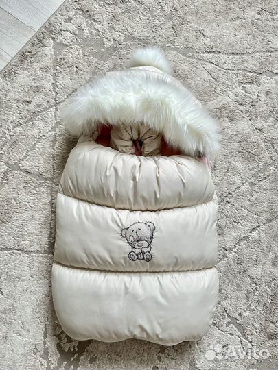 Конверт для девочки зима