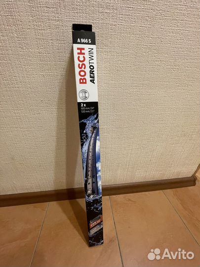 Комплект щеток стеклоочистителя Bosch A966S