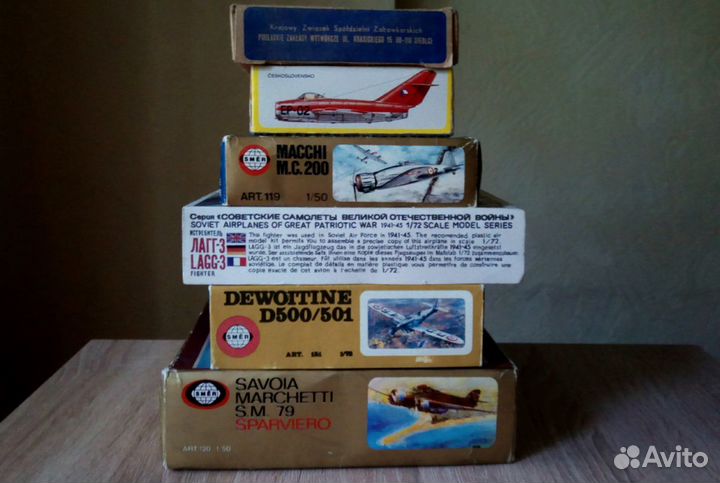 Сборные модели самолетов. smer. СССР