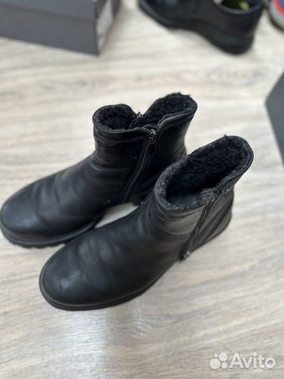 Зимние ботинки ecco