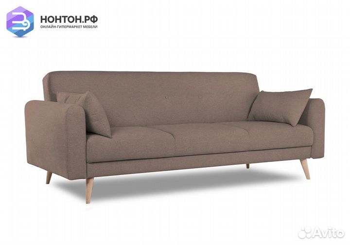 Диван книжка Паэн коричневый