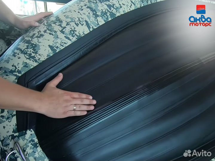 Водометная лодка пвх Solar-430 super jet tunnel