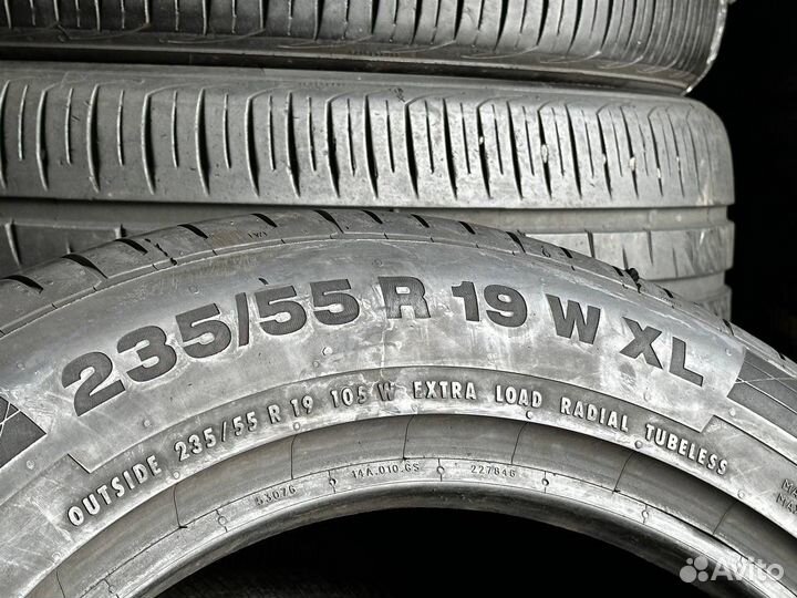 Continental ContiSportContact 5 235/55 R19 и 255/50 R19