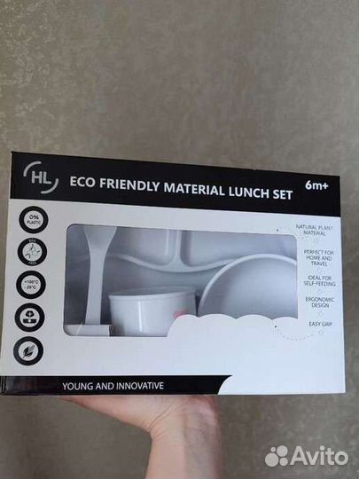 Наборы посуды для кормления детей новые