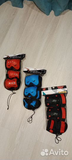Комплект защиты детский новый