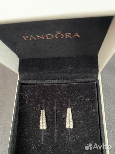 Серьги pandora оригинал