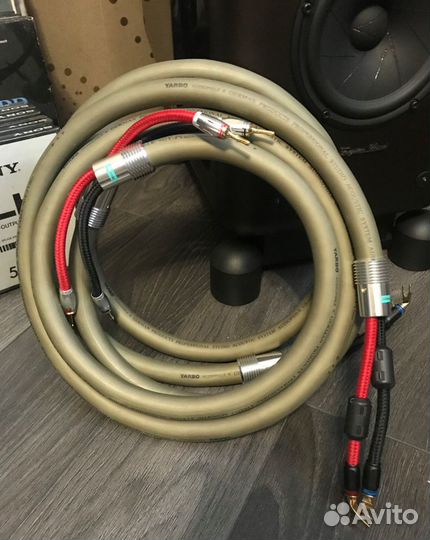 Yarbo GY-FV60 ofhc Silver Plated Speaker Cable 2.5