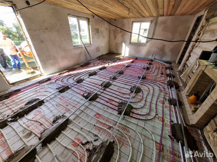 Теплые полы, отопление