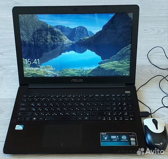 Ноутбук Asus X502C /Intel Pentium/ 4Gb / HDD 500Gb