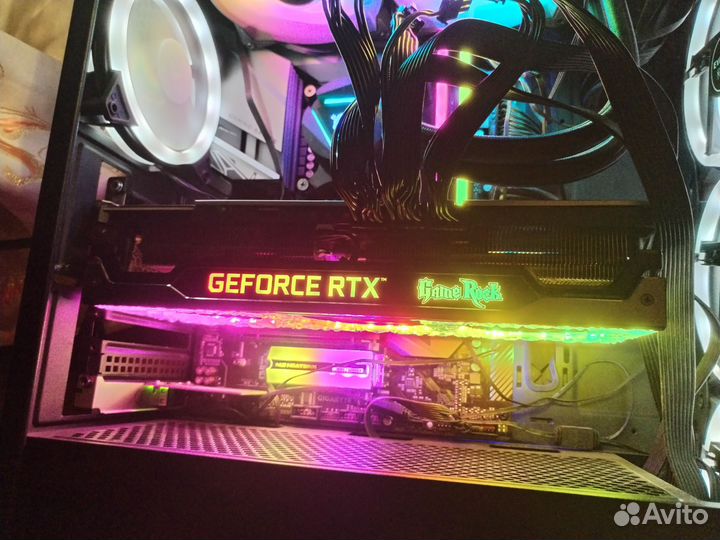 Видеокарта rtx 3080 palit gamerock 10GB / Обмен