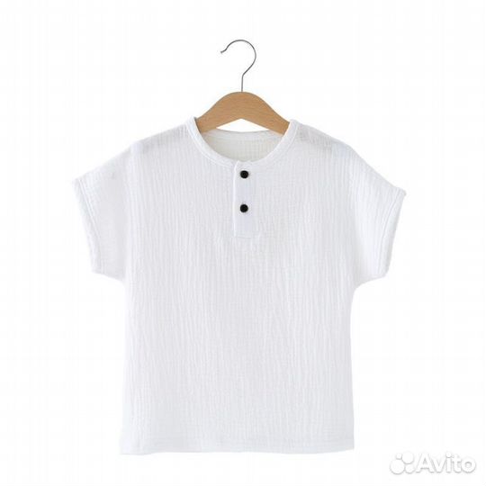 Футболка муслин 74,80,86,92,98