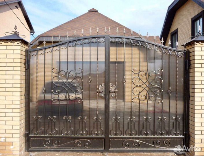 Кованые ворота