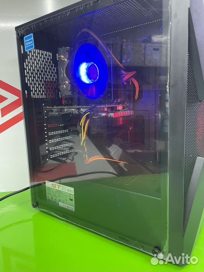Мощный игровой компьютер hiper ryzen 7 c GTX1070