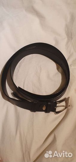 Итальянский ремень кожаный мужской