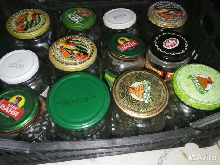 Банки стеклянные 200-700г, 1-3л