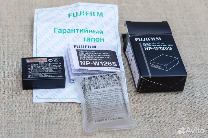 Аккумулятор Fujifilm NPW-126S
