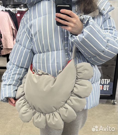 Сумка-цветок из плащевки шоппер