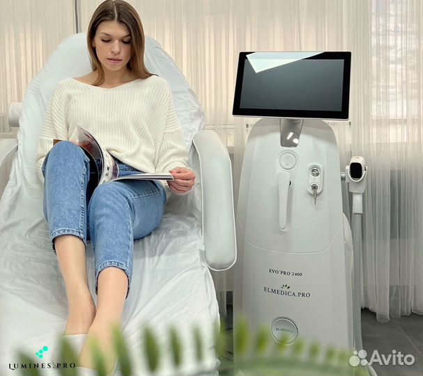 Диодный лазер для эпиляции люминес Макс’Про 2000W