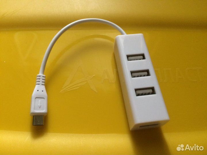 USB хаб под microusb