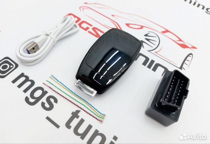 Смарт ключ Bentley дизайн Mercedes черный