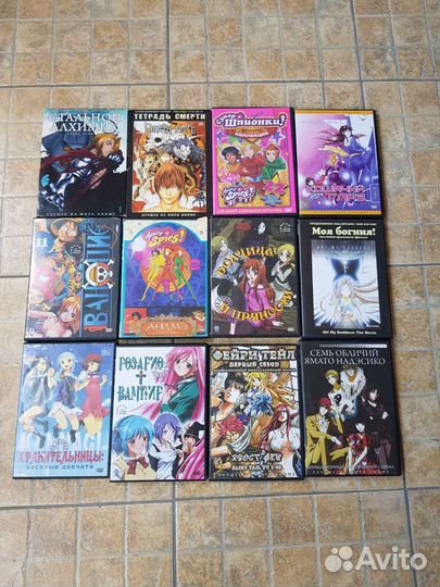 Диски аниме.обмен