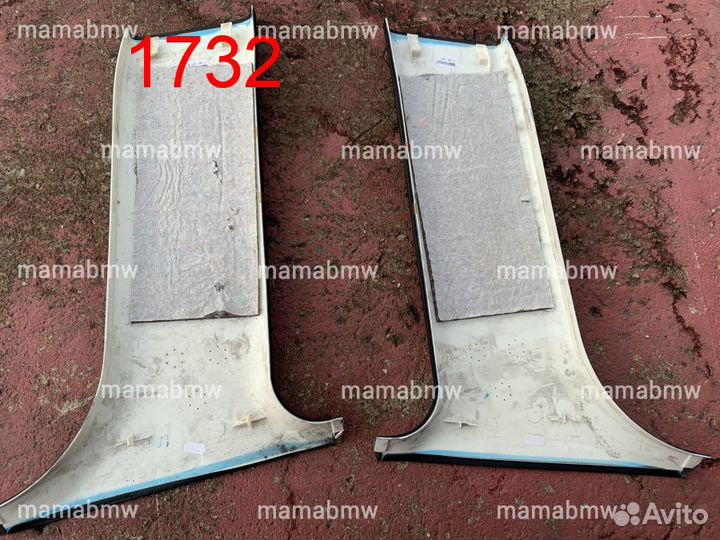 Обшивки стоек средние нижние BMW E38
