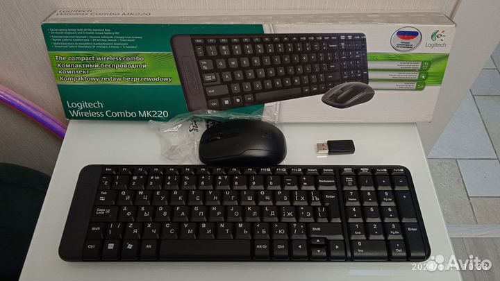 Беспроводная Клавиатура и мышь Ligitech