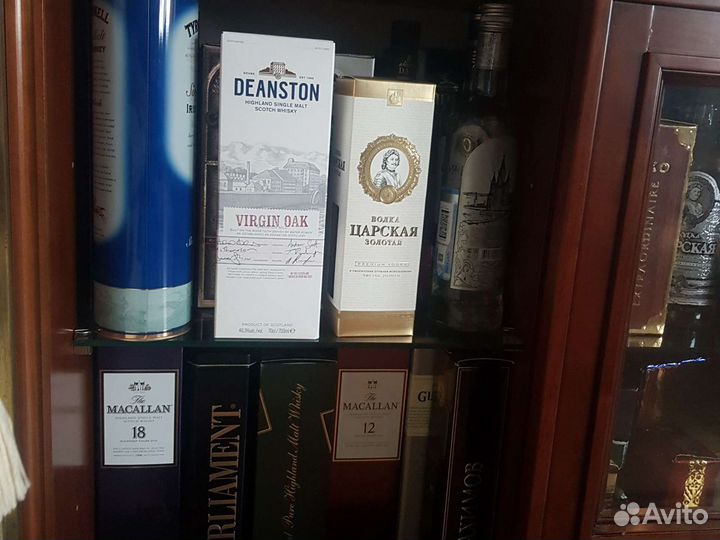 Пустые Коробки из под бутылок спиртного