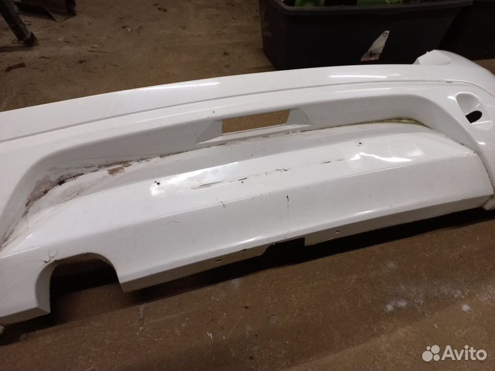 Бампер задний Renault Sandero 1 Рено Сандеро ориг