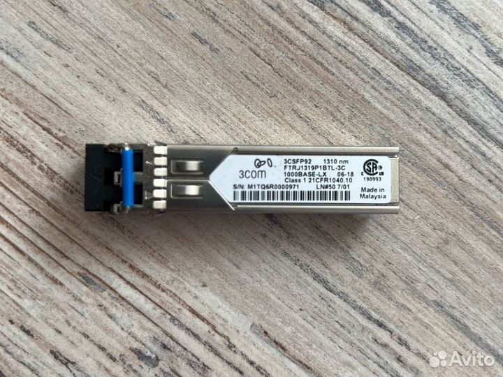 Трансивер sfp 3Com 3csfp92 1000 base-LX