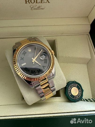 Часы Rolex datejust 41mm wimbledon