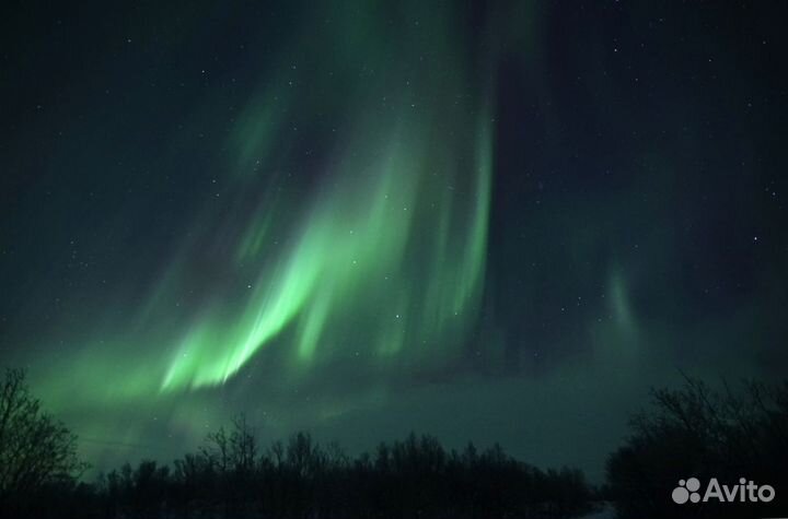 В погоне за северным сиянием на комфортном автомобиле