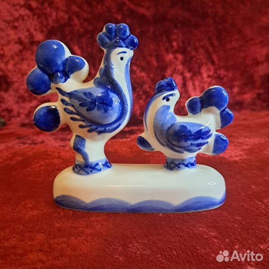 Статуэтка фарфор СССР братец Петя и сестрица Ряба