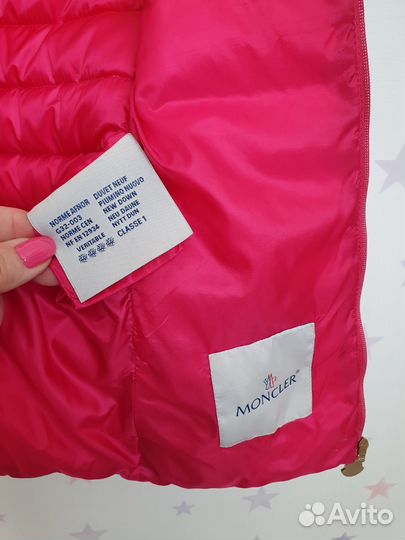 Жилетка для девочки Moncler р.130