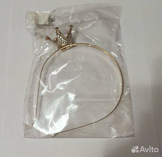 Детский ободок с короной