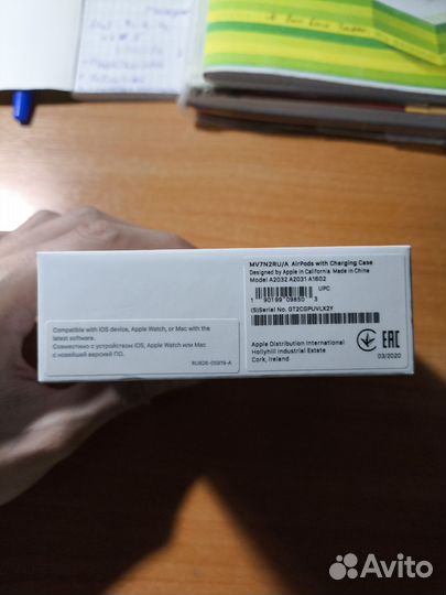 Apple airpods 2 оригинал