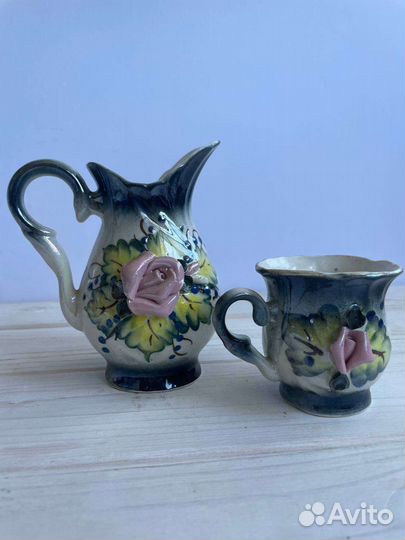 Молочник и кружка