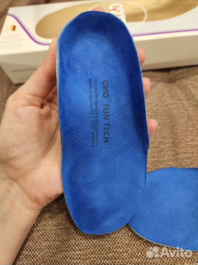 Ортопедические стельки новые Orto Fun Tech