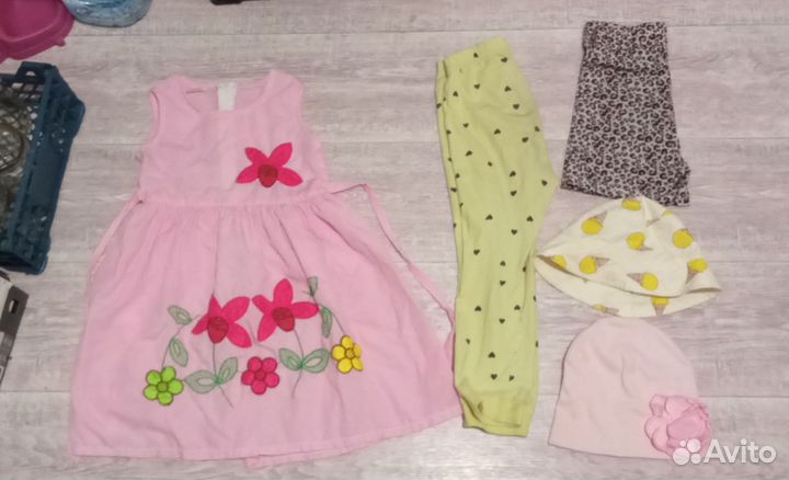 Пакет вещей на девочку 98-104