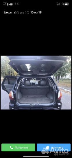 Hyundai Santa Fe 2.4 AT, 2001, 210 000 км