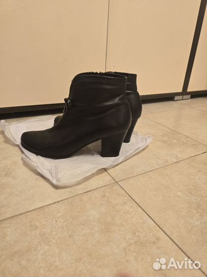 Ботильоны натуральная кожа 38