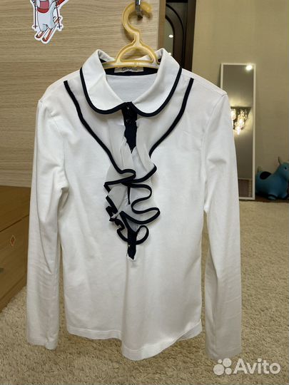 Блузки школьные 122 128