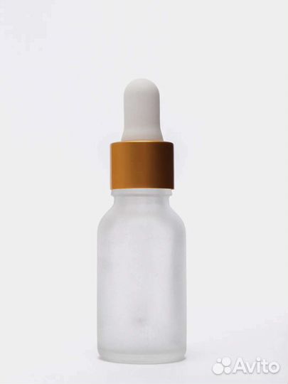 Флакон стеклянный с пипеткой 15 мл