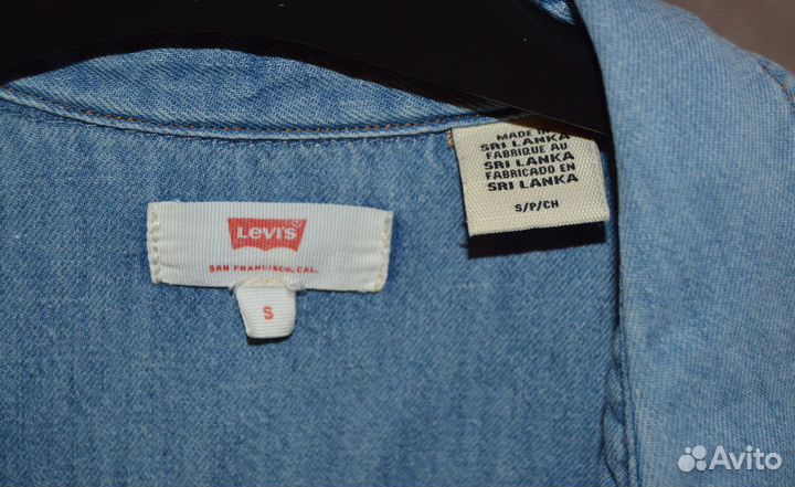 Платье джинсовое levis