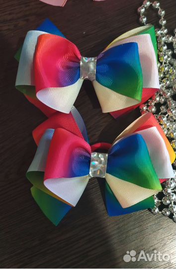 Резинки заколки ручная работа