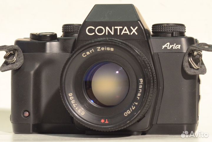 Contax Aria + 50mm Zeiss Planar